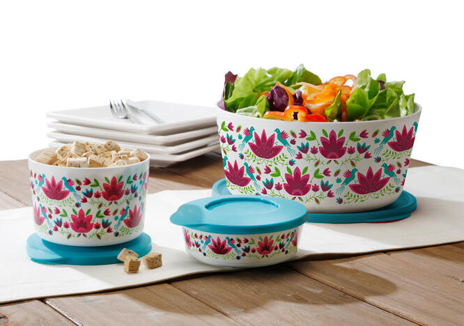 Tupperware Hermético Ilúmina Turquesa 