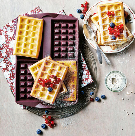 Tupperware Molde de Silicona para Waffles 