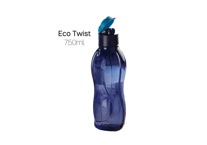 Tupperware Botella Eco Twist Triangular De 750 Ml