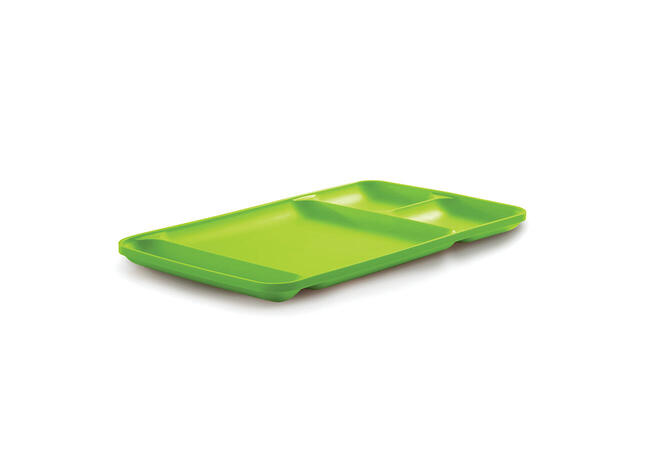 Tupperware Bandeja Con Divisiones Verde 