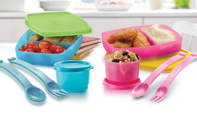 Tupperware Practilunch con Divisiones 350ml 