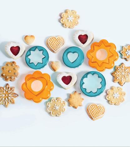 Tupperware Cortantes para Galletas Set x 5 