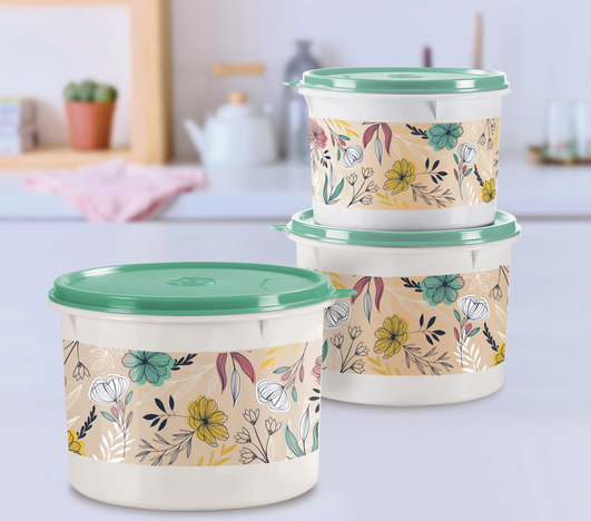Tupperware Hermético Poeme Azalea 1,1LT / 1,7LT/ 2,5LT 