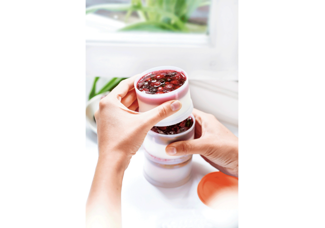 Tupperware Mousse de yoghurt