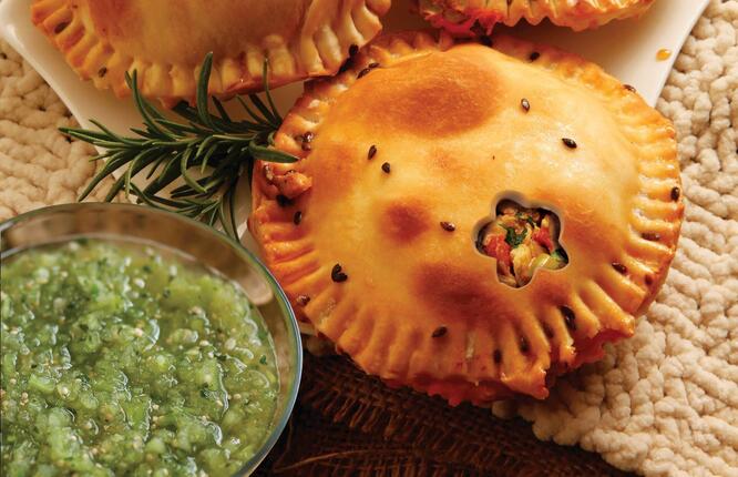 Tupperware Pastel de Pollo con Salsa Verde 