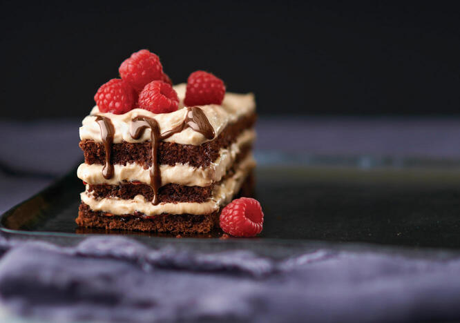 Tupperware Bizcochuelo de Chocolate y Crema de Vainilla 