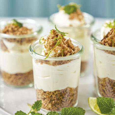 Tupperware Mousse de limón y jengibre 