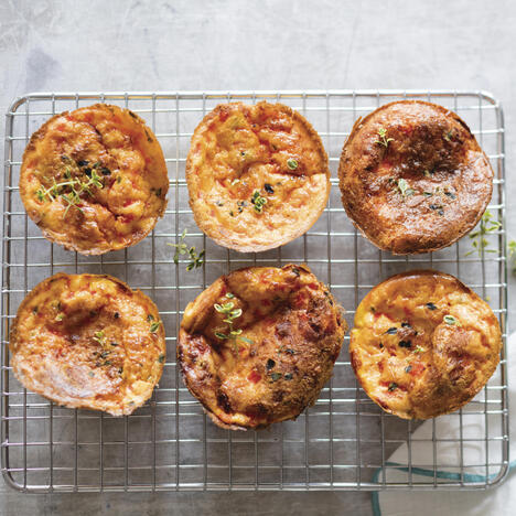Tupperware Muffins de dúo de aceitunas y hierbas 