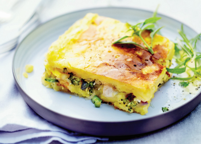 Tupperware Pastel de vegetales asados 